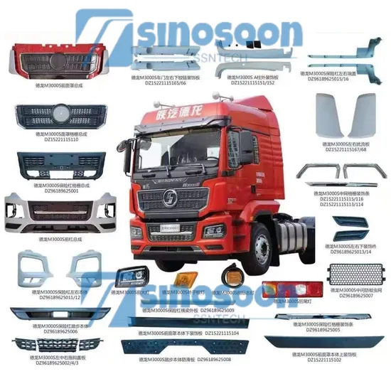 HOWO Shacman Foton FAW Weichai Yuchai Zhogntong Leaf Spring Oil Filter Parts Supplier Shifting Gear Side Mirror Sinotruk Gear Lever Starter Truck Spare Parts 