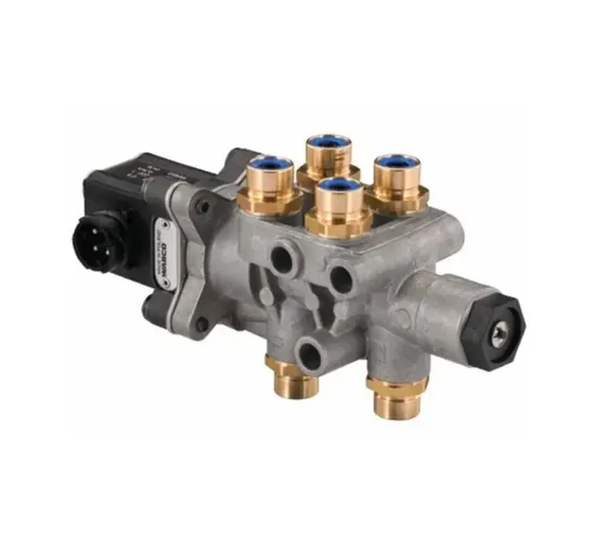 Wabco Lift Axle Control Solenoid Valve OEM 4630840410 Air Brake System Suspension Controls Used for Scania 2090294 Bus Parts 
